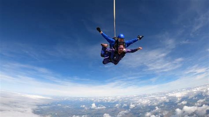 How long is the drop when skydiving?