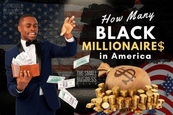 How many black millionaires are there in the world?