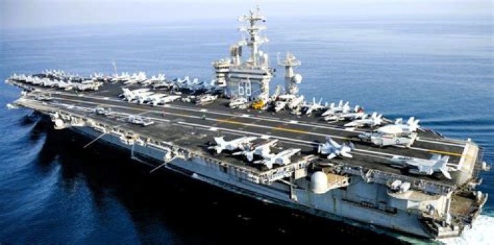 How many planes can an aircraft carrier launch at once?
