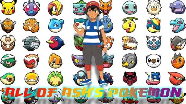 How many Pokémon Ash has?