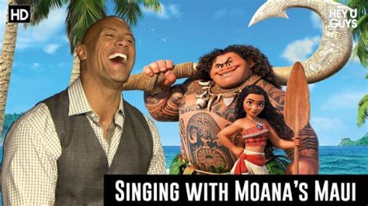 How many songs did Dwayne Johnson sing in Moana?