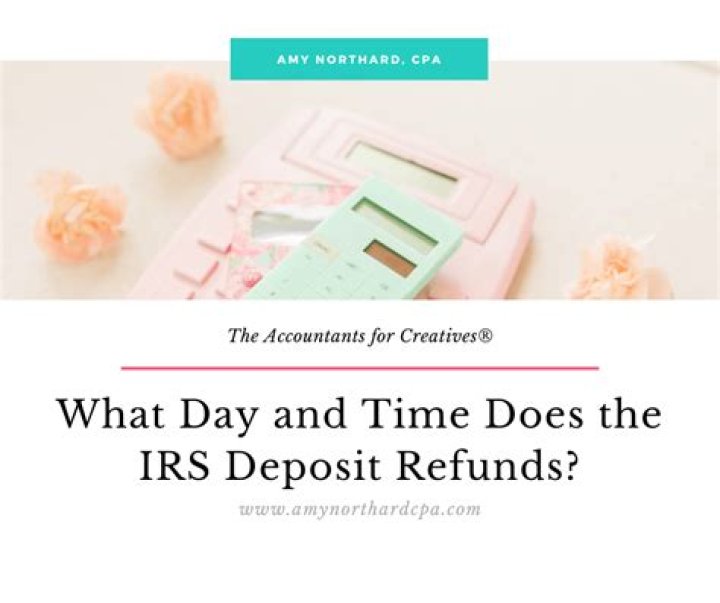 How many times a day does IRS deposit refunds?