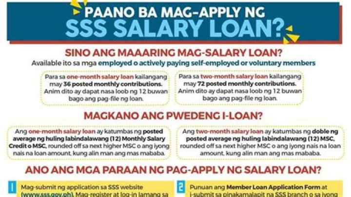 How much can I loan in SSS salary loan?