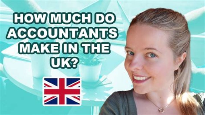 How much do accountants make UK 2021?