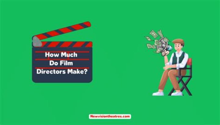 How much do beginner movie directors make?