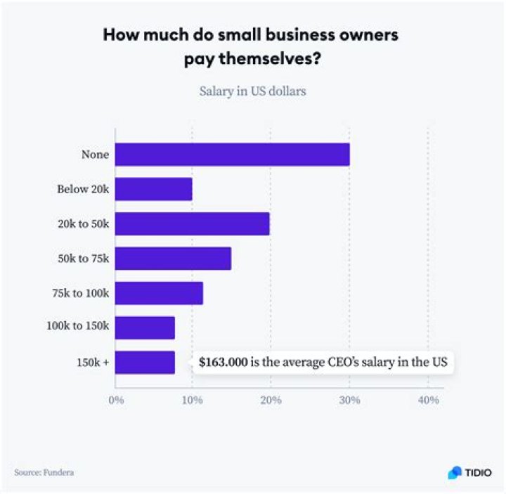 How much do big business owners make a year?