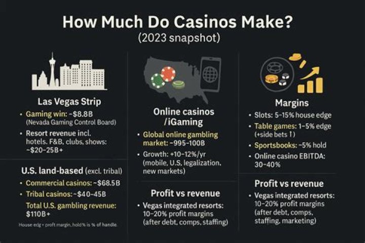 How much do casinos cost to make?