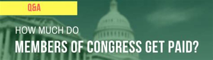 How much do members of Congress get paid?