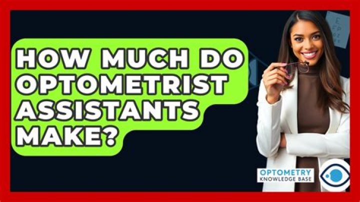 How much do Optometrist assistants make?