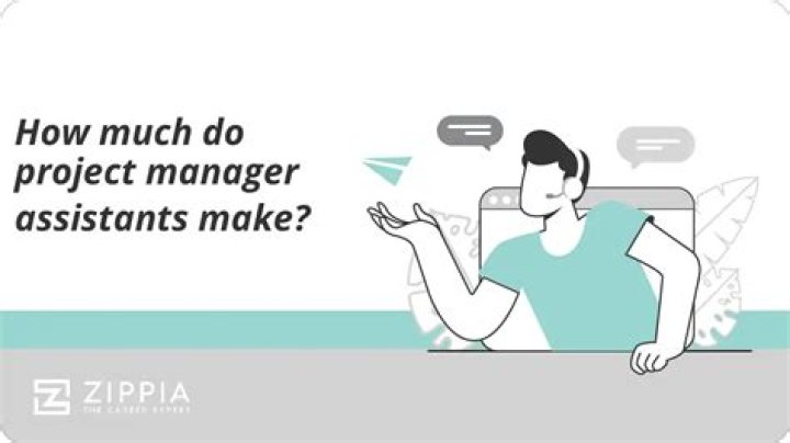 How much do project manager assistants make?