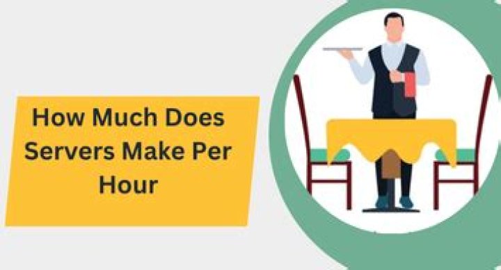 How much do servers make in tips per day?