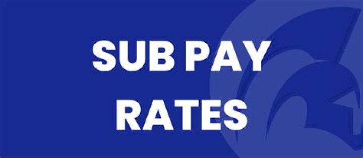 How much do Substitutes get paid?