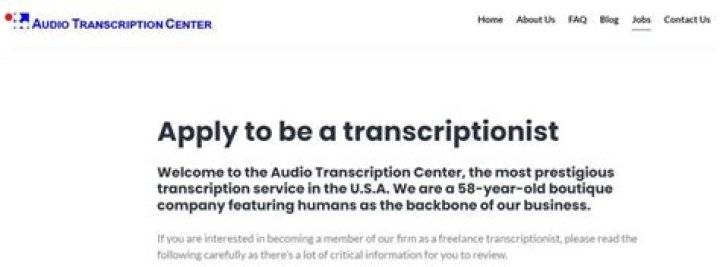 How much do transcribers make per audio hour?