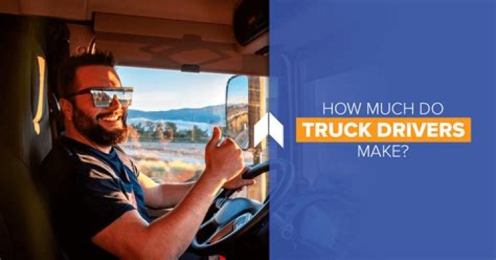 How much do truck drivers make starting out?
