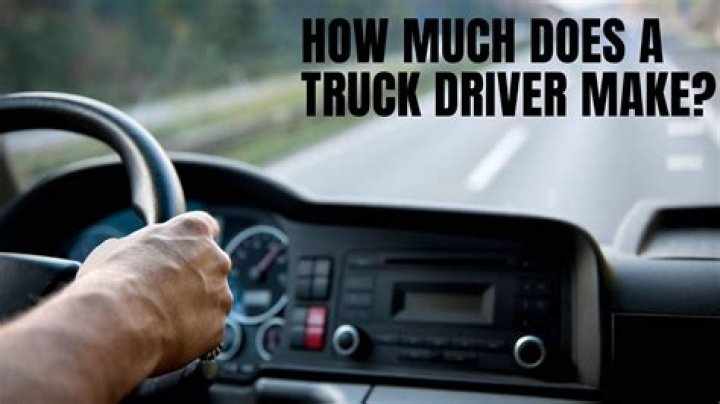 How Much Do Van truck drivers make?