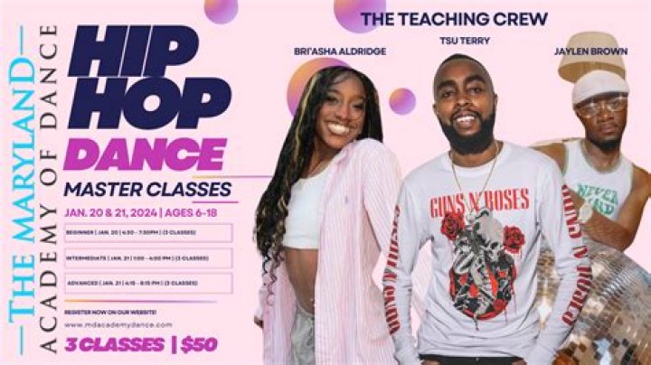 How much does a dance master class cost?