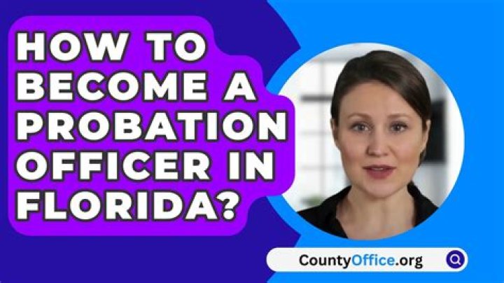 How much does a federal probation officer make in Florida?