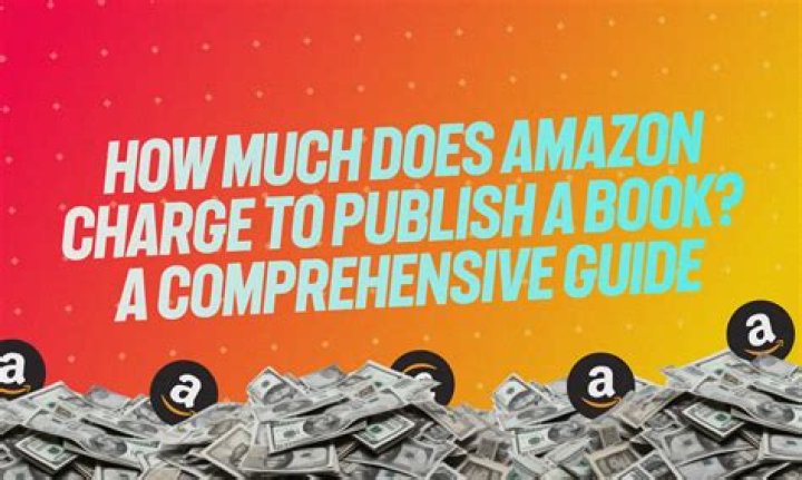 How much does a publisher charge to publish a book?
