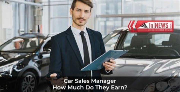 How much does a sales car person make?