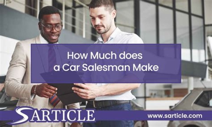 How much does an exotic car salesman make?