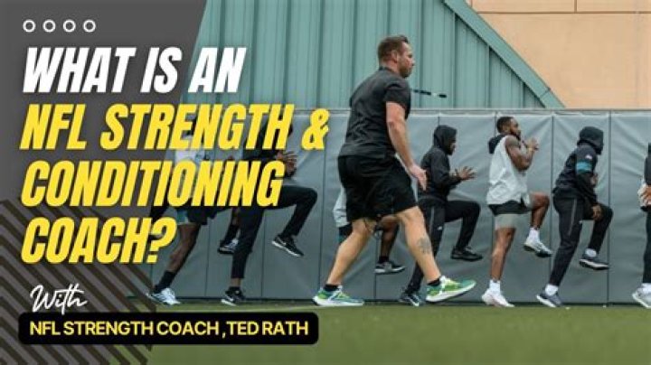 How much does an NFL Strength and Conditioning Coach make?