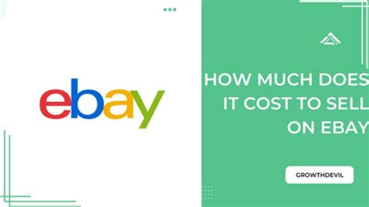 How much does eBay make on each sale?