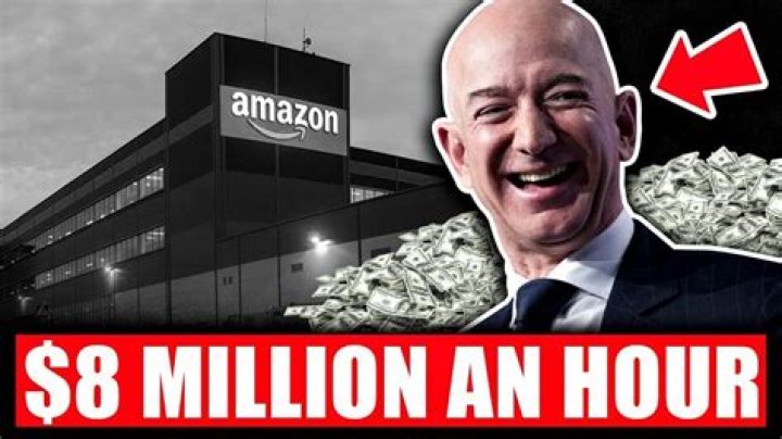 How much does Jeff Bezos make an hour?