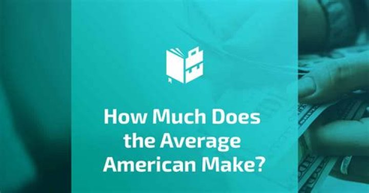 How much does the average American make in 2021?