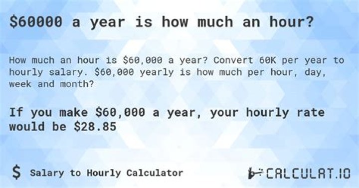 How much is 18 000 a year hourly?
