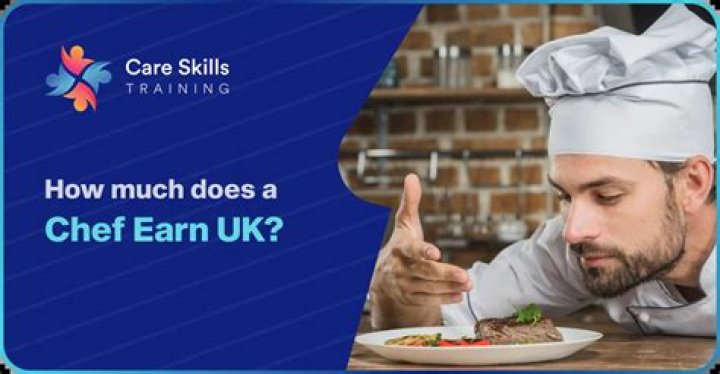 How much is a chef paid in UK?