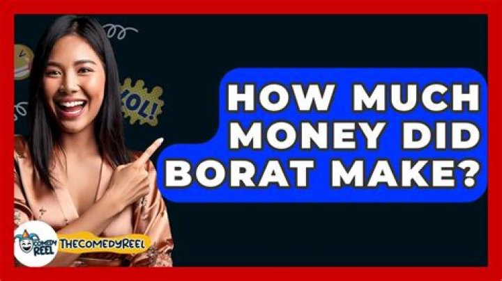 How much money did Borat make?
