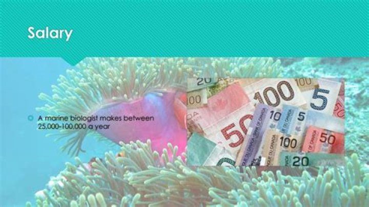 How much money does the average Marine Biologist make a year?