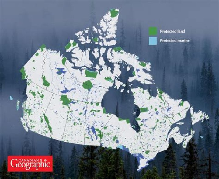 How much of Canada is undiscovered?
