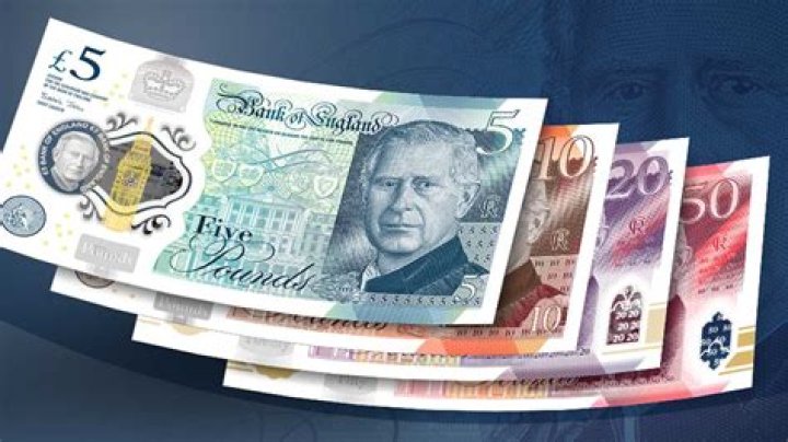 How much was an English pound worth in 1945?