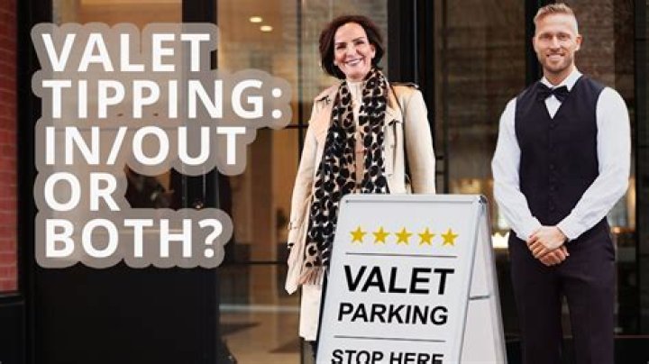 How often should you tip the valet?