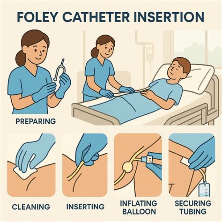 How painful is a Foley catheter insertion?