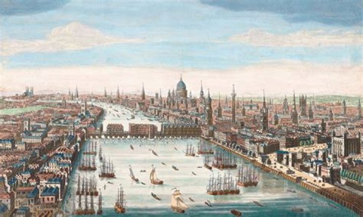 How was London in 18th century?
