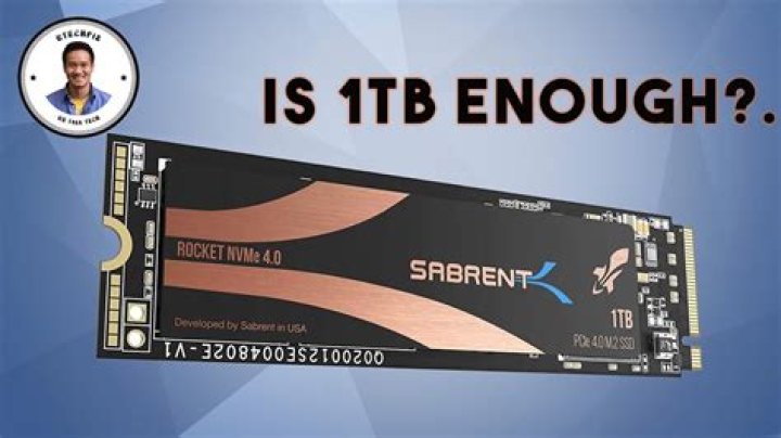 Is 1TB enough for phone?