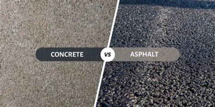 Is asphalt better than concrete?