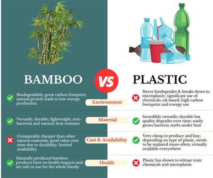 Is bamboo cheaper than plastic?