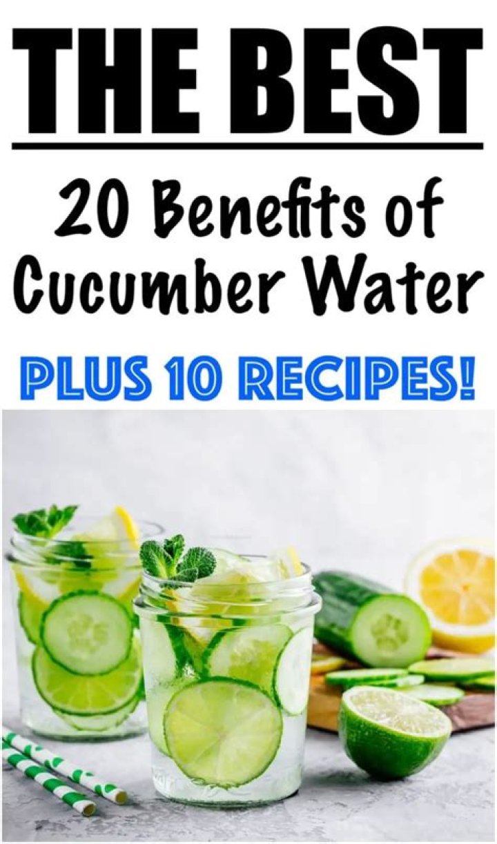 Is cucumber water better than lemon water?