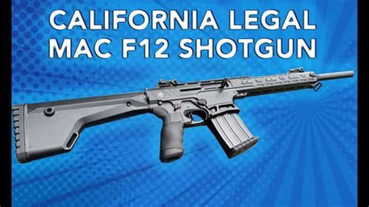 Is it legal to sell a shotgun in California?