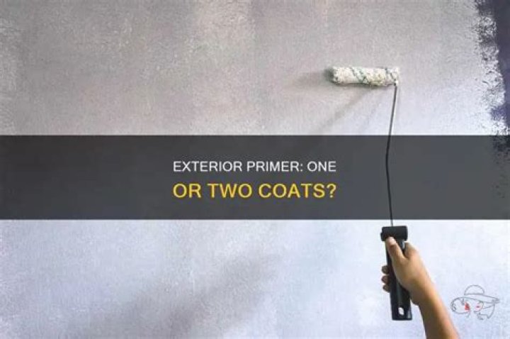 Is it OK to do two coats of primer?