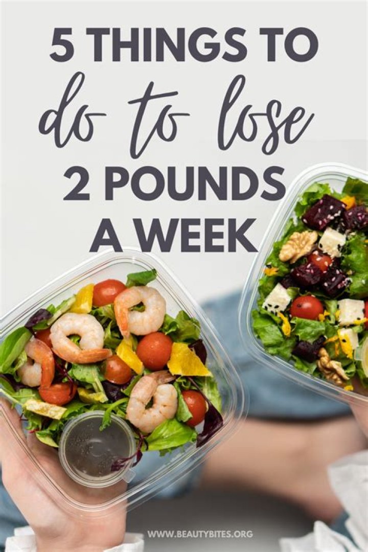 Is it possible to lose five pounds a week?