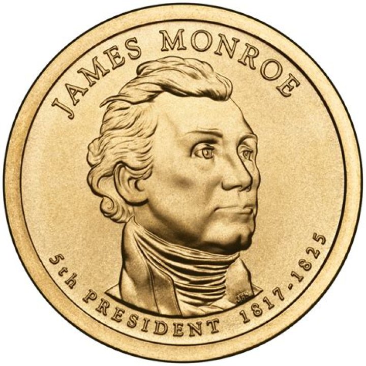 Is James Monroe on a coin?