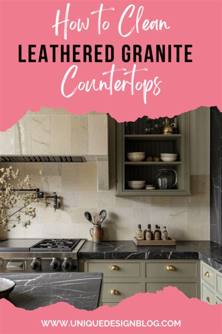 Is leathered granite hard to maintain?