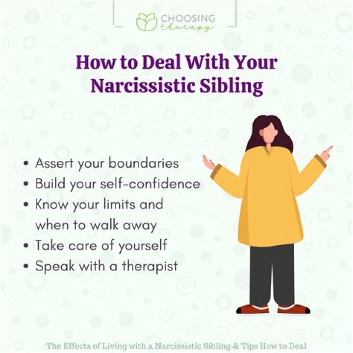 Is my sibling narcissistic?