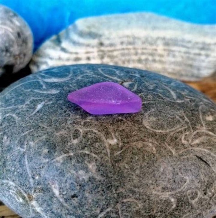 Is purple sea glass rare?
