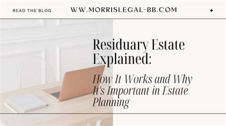 Is real property part of residuary estate?