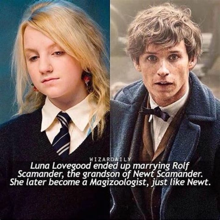 Is Rolf Scamander a pure-blood?